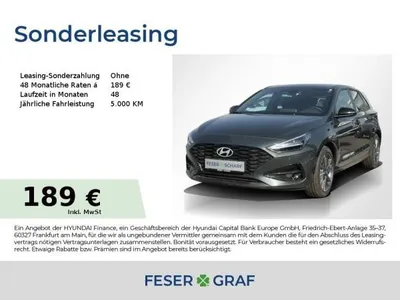 Hyundai Hyundai i30 ADVANTAGE NAVI KAMERA LED SHZ LHZ CARPLAY im Auto Abo von LeasingTime