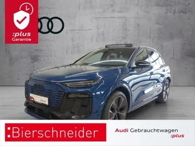 Audi Audi Q6 e-tron performance S line VERFÜGBAR AB DEM MATRIX 21 B&O PANO HEAD-UP LUFT AHK UMGEBUNGSKAMERA ACC NAVI 5-J im Auto Abo von LeasingMarkt.de