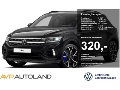 VW Volkswagen T-Roc R 2.0 TSI DSG 4MOTION | NAVI | LED | ACC | im Auto Abo von LeasingMarkt.de