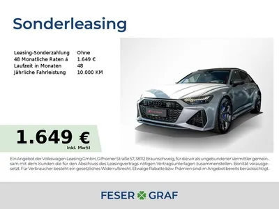 Audi Audi RS6 Av. perf. HD-Matrix/Dynamik+/B&Oadv./Standh. im Auto Abo von Mobile.de