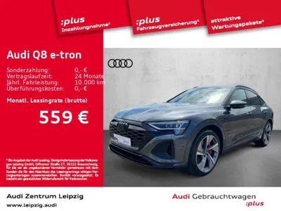 Audi Audi Q8 e-tron Sportback 55 S line *Tour*Stadt*AHK* im Auto Abo von LeasingMarkt.de