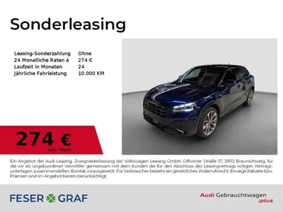 Audi Audi Q2 40 TFSI qu S Line Int Navi,Leder,Matrix,AHK im Auto Abo von LeasingMarkt.de