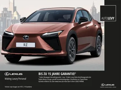 Lexus Lexus RZ 350e Executive +Gewerbe +Wartung +0,25% Steuer im Leasing von LeasingMarkt.de