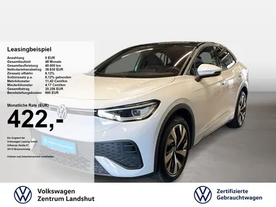 VW Volkswagen ID.5 Pro electric Automatik ACC AHK AUT HUD Kam. im Leasing von Null-Leasing