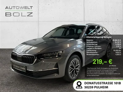 Skoda Skoda Octavia Combi 2.0 TDI Balance HUD LED NAVI AHK im Leasing von Null-Leasing