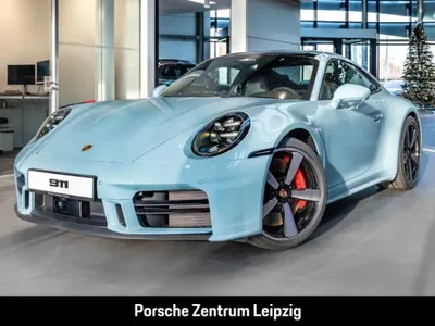Porsche Porsche 992 911 Carrera 4S FnW meißenblau! Burmester im Leasing von LeasingMarkt.de