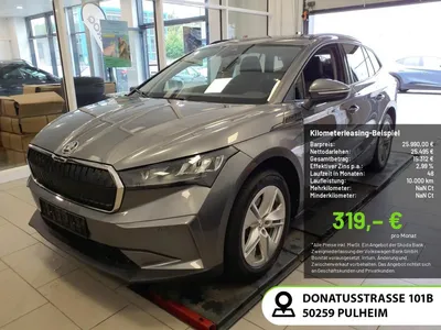 Skoda Skoda Enyaq iV 50 Loft KLIMA PDC KAMERA LED NAVI im Leasing von Null-Leasing