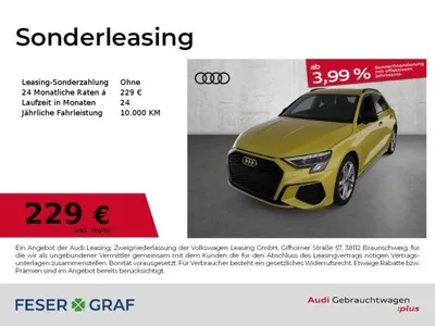Audi Audi A3 Sportback S line 35 TFSI S AHK/LED im Auto Abo von LeasingMarkt.de