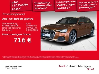 Audi Audi A6 Allroad 40 TDI quattro S tronic AHK B&O LM21 im Auto Abo von LeasingMarkt.de