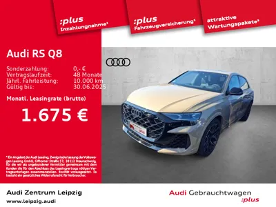 Audi AUDI RS Q8 4.0 TFSI qu. *HD-Matrix*Pano*AHK*Wankstab* im Auto Abo von Null-Leasing