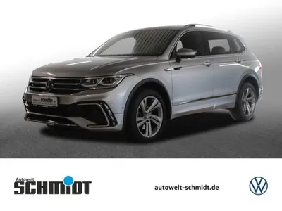 VW Volkswagen Tiguan Allspace 2,0 TDI DSG 4Motion R-Line ACC Matrix AHK R-Kamera im Auto Abo von LeasingMarkt.de