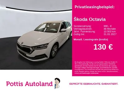 Skoda Skoda Octavia Combi 2.0 TDI DSG STYLE NAVI SITZHZG KAM im Leasing von Null-Leasing