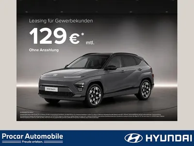 Hyundai Hyundai Kona Select Elektro 2WD ACC NAVI LED PDC V+H LM im Leasing von Null-Leasing