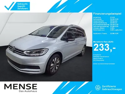 VW Volkswagen Touran 1.5TSI DSG Goal IQ.Light|CarPlay|AHK|ACC im Auto Abo von Null-Leasing