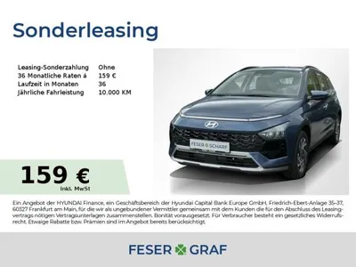 Hyundai Hyundai BAYON Bayon TREND NAVI SHZ LHZ CAM LED AMBI-LIGHT im Leasing von LeasingMarkt.de