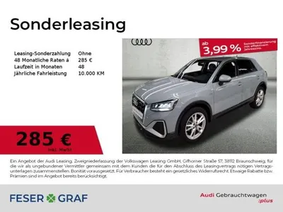 Audi Audi Q2 30 TFSI S line AHK Navi SHZ Virtual im Auto Abo von LeasingMarkt.de