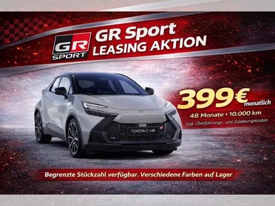 Toyota Toyota C-HR 🔥 20% - UPE – GR SPORT AKTION! JBL KAMERA Plugin 🔥 im Leasing von LeasingMarkt.de