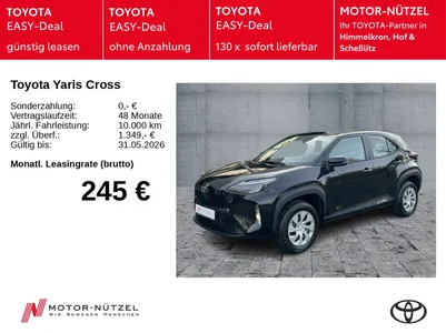 Toyota Toyota Yaris Cross Business Edition *SOFORT VERFÜGBAR* im Leasing von Null-Leasing