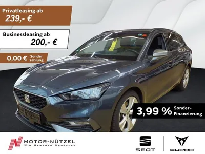 Seat Seat Leon ST 2.0 TDI DSG FR LED+NAVI+APP+ACC+SHZ+RFK im Auto Abo von Null-Leasing