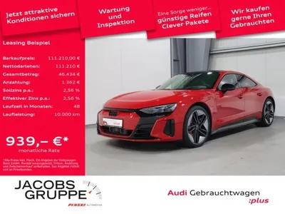 Audi Audi RS e-tron GT quattro B&O*Pano*Matrix * im Auto Abo von LeasingMarkt.de