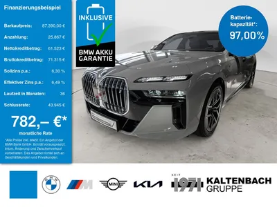 BMW BMW i7 xDrive 60 M-Sport PANO 360° SITZBELÜFTUNG ACC im Leasing von Null-Leasing