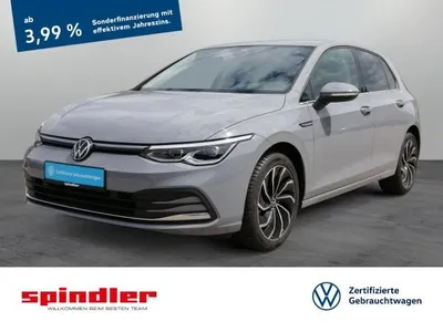 VW Volkswagen Golf VIII Style 1.5eTSI DSG/ App, LED+, ACC, SHZ im Auto Abo von LeasingMarkt.de