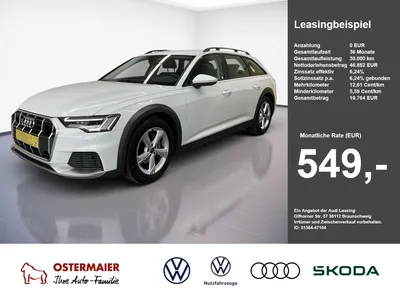 Audi Audi A6 allroad 50 QUATTRO 286PS ACC.AHK.KAMERA.NAVI. im Leasing von Null-Leasing