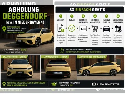Leapmotor Leapmotor B05 DesignProMax 67kWh  360Kamera|KLIMA|PANO| im Leasing von LeasingMarkt.de