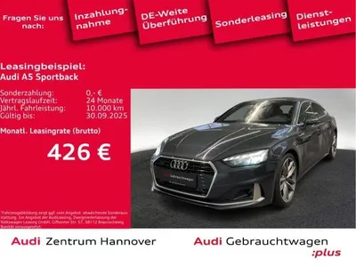 Audi Audi A5 Sportback Advanced 40 TDI quattro Standh. Matrix AHK Kamera im Auto Abo von LeasingMarkt.de