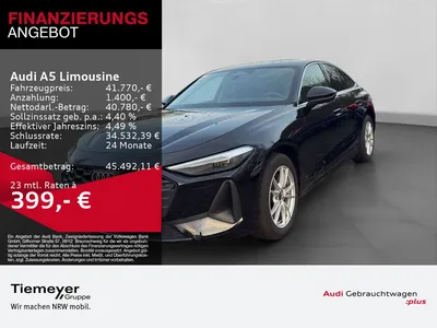 Audi Audi A5 Limousine A5 Limo TDI LM18 KAMERA SPORTSITZE im Auto Abo von Null-Leasing
