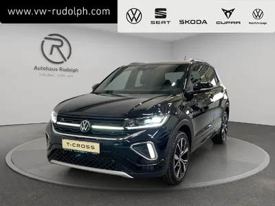 VW Volkswagen T-Cross R-Line 1.0 TSI DSG KLIMA LED NAVI ALU im Auto Abo von Faaren