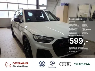 Audi Audi SQ5 BLACK EDITION TDI 341PS QUATTRO ACC.AHK.STHZ im Leasing von Null-Leasing
