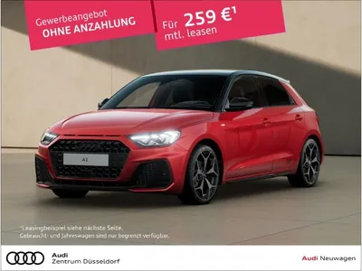 Audi Audi A1 Sportback 30 TFSI Kamera S-Line Red im Auto Abo von Null-Leasing