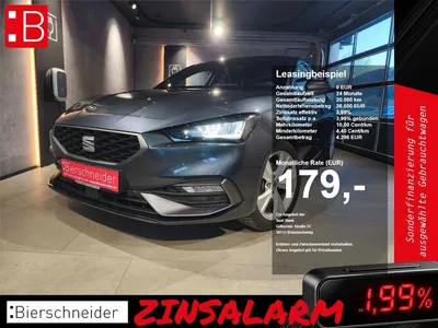Seat Seat Leon 1.5 eTSI DSG FR ab 179.- 990.- Anzahlung AL im Leasing von Null-Leasing