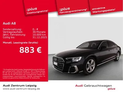 Audi Audi A8 60 TFSIe qu. *dig.Matrix*Pano*HuD*Air*B&O* im Auto Abo von LeasingMarkt.de