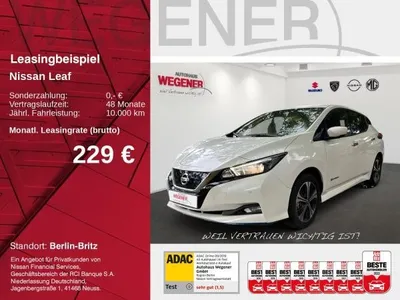 Nissan Nissan Leaf N-CONNECTA h e+ WINTERPAKET KAMERA im Auto Abo von LeasingMarkt.de