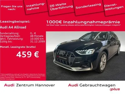 Audi Audi A4 Allroad quattro 40 TDI AHK LED Kamera Navi virtual im Auto Abo von LeasingMarkt.de