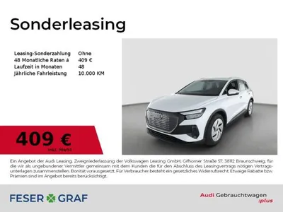 Audi Audi Q4 e-tron 45 HuD-AHK-ACC-360 Kamera im Leasing von LeasingMarkt.de