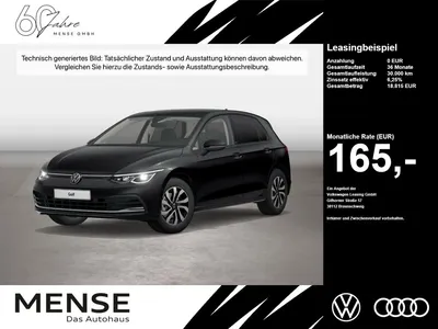 VW Volkswagen Golf VIII 1.5 TSI Life Active CarPlay HUD 4xSHZG im Leasing von Null-Leasing