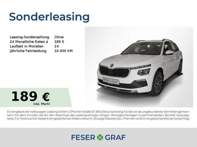 Skoda Skoda Kamiq Drive 1,0 TSI DSG KESSY, SHZ, LHZ im Auto Abo von LeasingMarkt.de