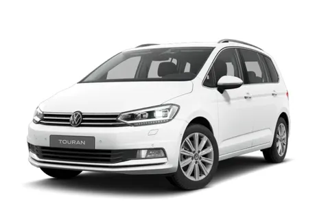 VW Volkswagen Touran 1.5 TSI DSG "Highline"+ACC/LED+Kamera+Navi+AHK+LRH/Sprach-Strg. im Auto Abo von Faaren