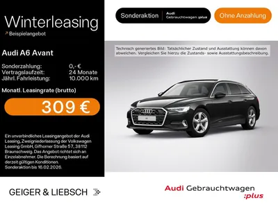 Audi Audi A6 Avant 45 TFSI quattro advanced*NAVI-PLUS*MATR im Auto Abo von Null-Leasing