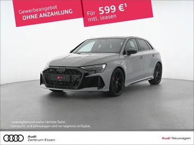 Audi Audi RS3 SPORTBACK LED NAVI PANO HuD SONOS im Leasing von Null-Leasing