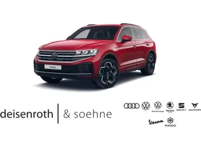 VW Volkswagen Touareg Elegance 3.0 TDI StHz/AHK/Pano/Luft/4Lenk/360/HuD/ACC im Auto Abo von LeasingMarkt.de