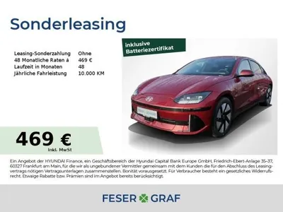 Hyundai Hyundai IONIQ 6 TECHNIQ NAVI KAMERA 4WD MATRIX HEAD-UP im Auto Abo von LeasingMarkt.de