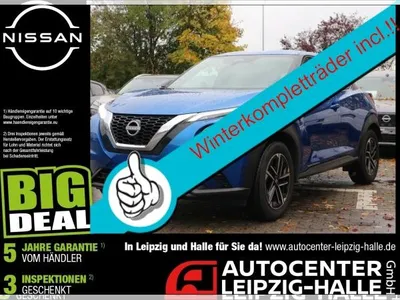 Nissan Nissan Juke JUKE N-CONNECTA 1.0 DIG-T 6MT Winterpaket Kamera im Auto Abo von LeasingMarkt.de