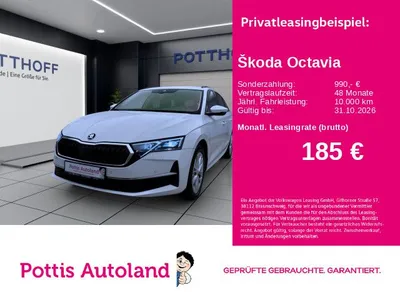 Skoda Skoda Octavia Combi 2.0 TDI LOFT NAVI AHK KLIMA PDC im Leasing von Null-Leasing