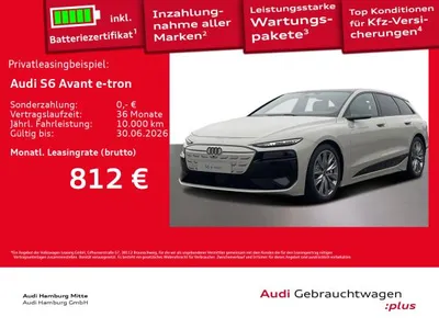 Audi Audi S6 e-tron S6 Avant e-tron quattro AHK B&O Pano Head-Up Matrix im Leasing von LeasingTime