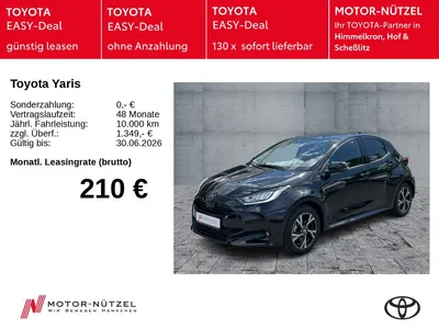 Toyota Toyota Yaris 1,5 Hybrid Teamplayer im Leasing von Null-Leasing