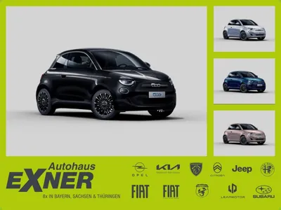 Fiat Fiat Fiat 500 Elektro La Prima | Große Batterie | Mehrere Farboptionen im Auto Abo von 9Drive